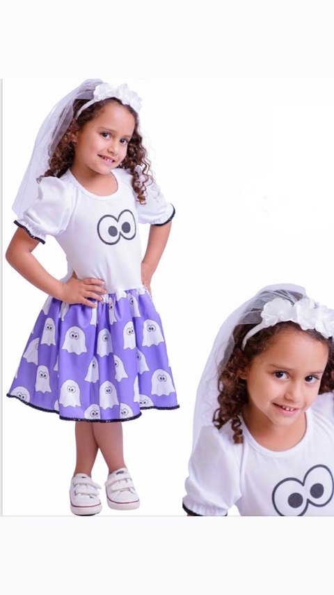 Fantasminha com véu