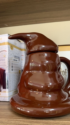 Caneca Chapéu seletor Harry potter 3d - Mini Diva