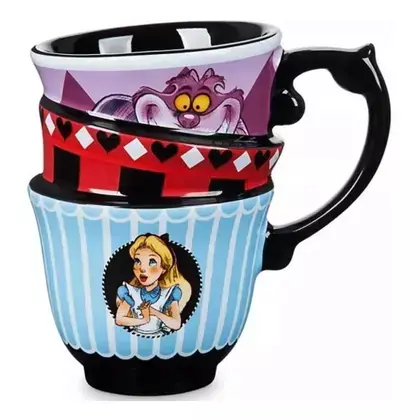 Caneca Alice no pais das maravilhas - hora do chá - comprar online