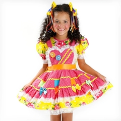 Vestido Junino Quindim