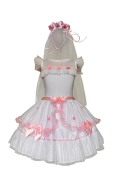 Vestido Junino Noiva Luxo - Mini Diva