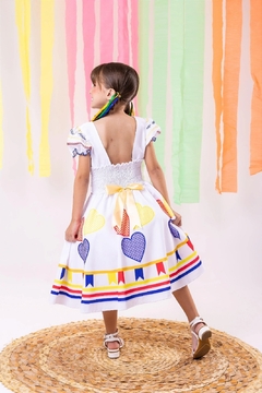 Vestido Junino Noiva feliz na internet