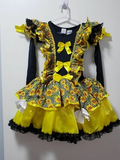 Vestido Junino Girassol na internet