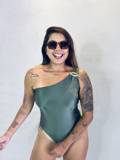 MAIÔ/BODY AMÁLIA (REF. 25060201) - VERDE - comprar online