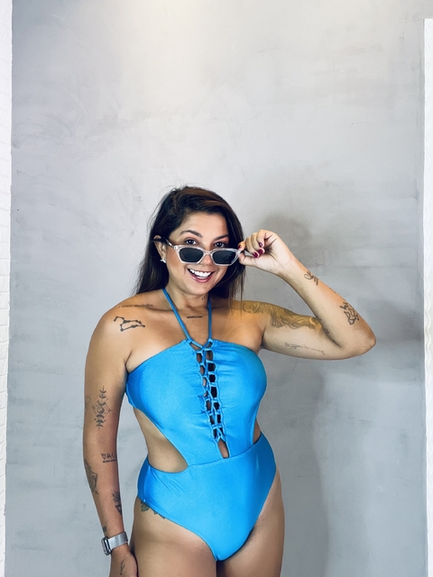 MAIÔ/BODY ALINE (REF. 2506083) - AZUL - comprar online
