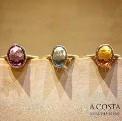 Anel Colors de Citrino em ouro 18k - comprar online