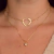 CHOKER CORAÇÃO VAZADO - comprar online