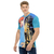 SNK NEO GEO - The King of Fighters Iori & Kyo Azul by Shinkiro - Camiseta de Games - Kanikoss Moda Nerd