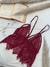 Conjunto Sexy Babe Bordo