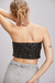 Top Universe Strapless Negro - BISOVI