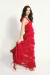 Vestido Valentino Rojo on internet