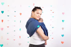 Bandolera de anillas Cangu Mamá en internet
