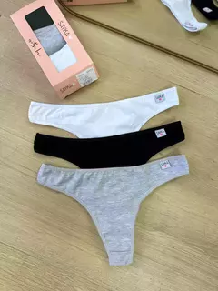 Cola Less Sayka Algodon Lycra Pack X3