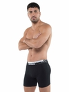 Boxer Dufour Algodón y Lycra Con Elastico Exterior Liso Hombre