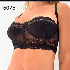 Imagen de Conjunto corset de puntilla Con Bretteles Desmontables