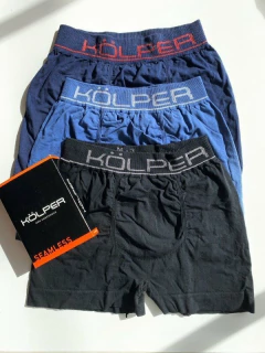 Kolper Boxer Hombre Algodon Sin Costura Liso - comprar online