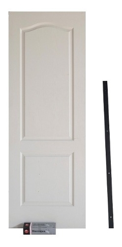 Puerta Colgante Corrediza Craftmaster Con Riel 82x200 Facil Instalacion