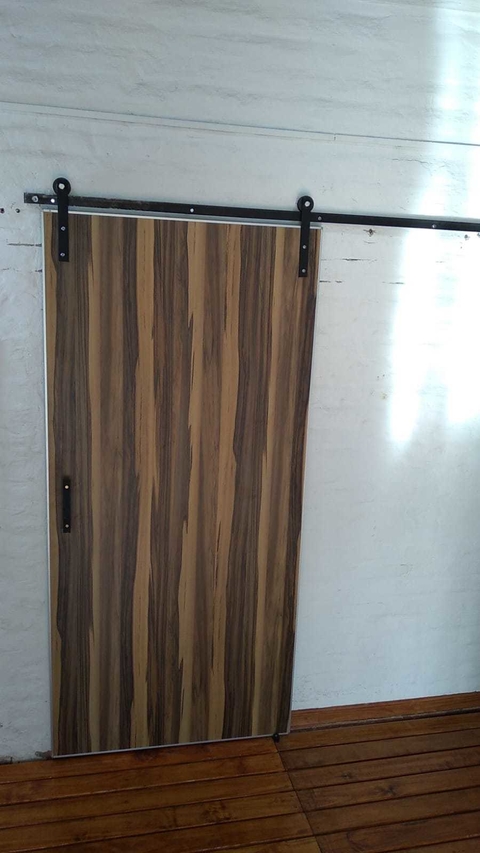 Puerta Colgante Melamina Modelo Guayubiru Medida Estandar