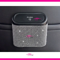 KIT Diamond- Cubre Volante Brillos Tacho Gancho para el Auto de Mujer - LadyCar