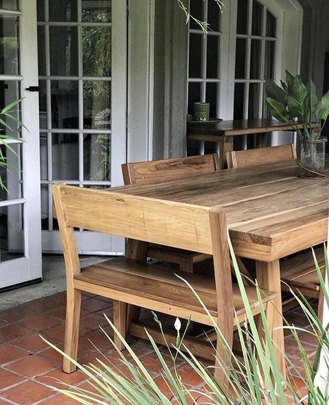 MESA VERÓNICA MADERA PETIRIBI 2.50x1.20x75h - COD 44