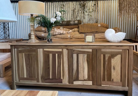 MUEBLE PETI 2 X 0.50 X0.85ALT 4 PUERTAS 2 ESTANTES INTERNOS - cod 4336