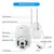 Camara Seguridad Seisa IPC ZAS04 Ip Wifi Exterior Full Hd Domo Color Blanco - Tienda Only