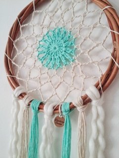 Mandala crochet Aqua en internet