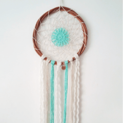 Mandala crochet Aqua - comprar online