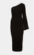 VESTIDO ASSIMÉTRICO GOTAS PRETO na internet