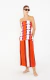 SAIA MIDI SANTANA RED - comprar online