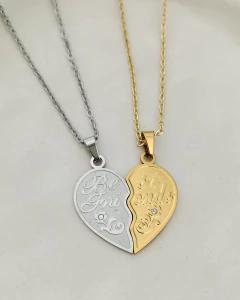 Collar best friends en dos piezas en internet