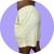 Shorts em Suede Branco na internet