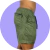 Shorts em Suede Verde Militar - comprar online
