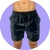 Shorts em Veludo Preto