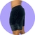 Shorts em Veludo Preto na internet