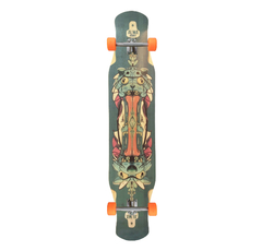 Shape Longboard Dancing 43" - TETRIS - Skate Completo