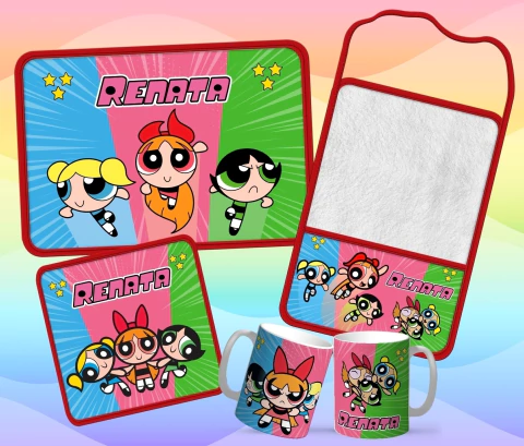 Set de Jardin Chicas Superpoderosas Personalizado