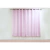 Cortina Voil xadrez com forro de microfibra - L:2,80xA:1,80m - Rosa - comprar online