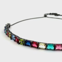 Colar Choker Gravatinha e Zircônia Cúbica - loja online