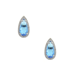 Brinco Gota Azul