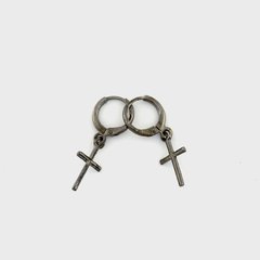 Brinco Argola Pingente Cruz - comprar online