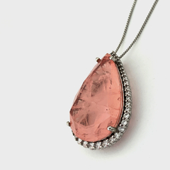Colar Gota Fusion Colombiana  com Zircônia Cúbica - comprar online