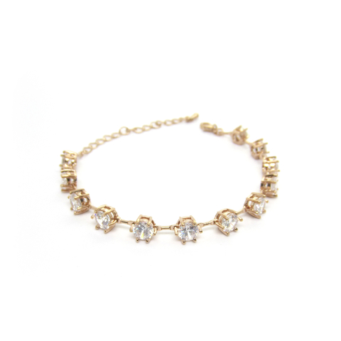 Pulseira Zircônia Redonda