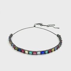 Colar Choker Gravatinha e Zircônia Cúbica - WOW Semijoias