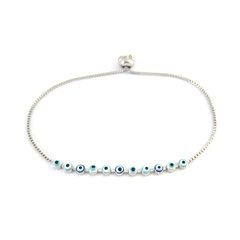 Pulseira Gravatinha Olho Grego.