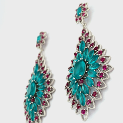 Brinco Festa  com Zircônia Cúbica - comprar online