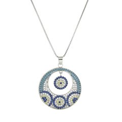 Colar Mandala Olho Grego