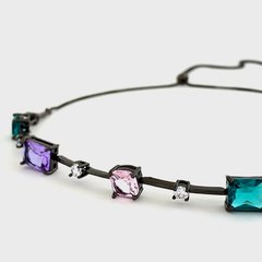 Colar Choker Gravatinha e Zircônia Cúbica - loja online