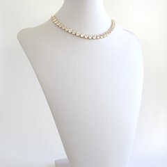 Colar Choker Gravatinha em Gotas de Zircônia. - comprar online