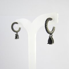 Brinco Argolinha com Pingente. - comprar online